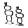 Pair of circle candlesticks by Matthew Hilton, England, 1980