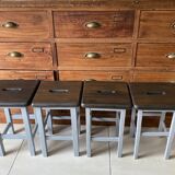 Wooden painter's stools