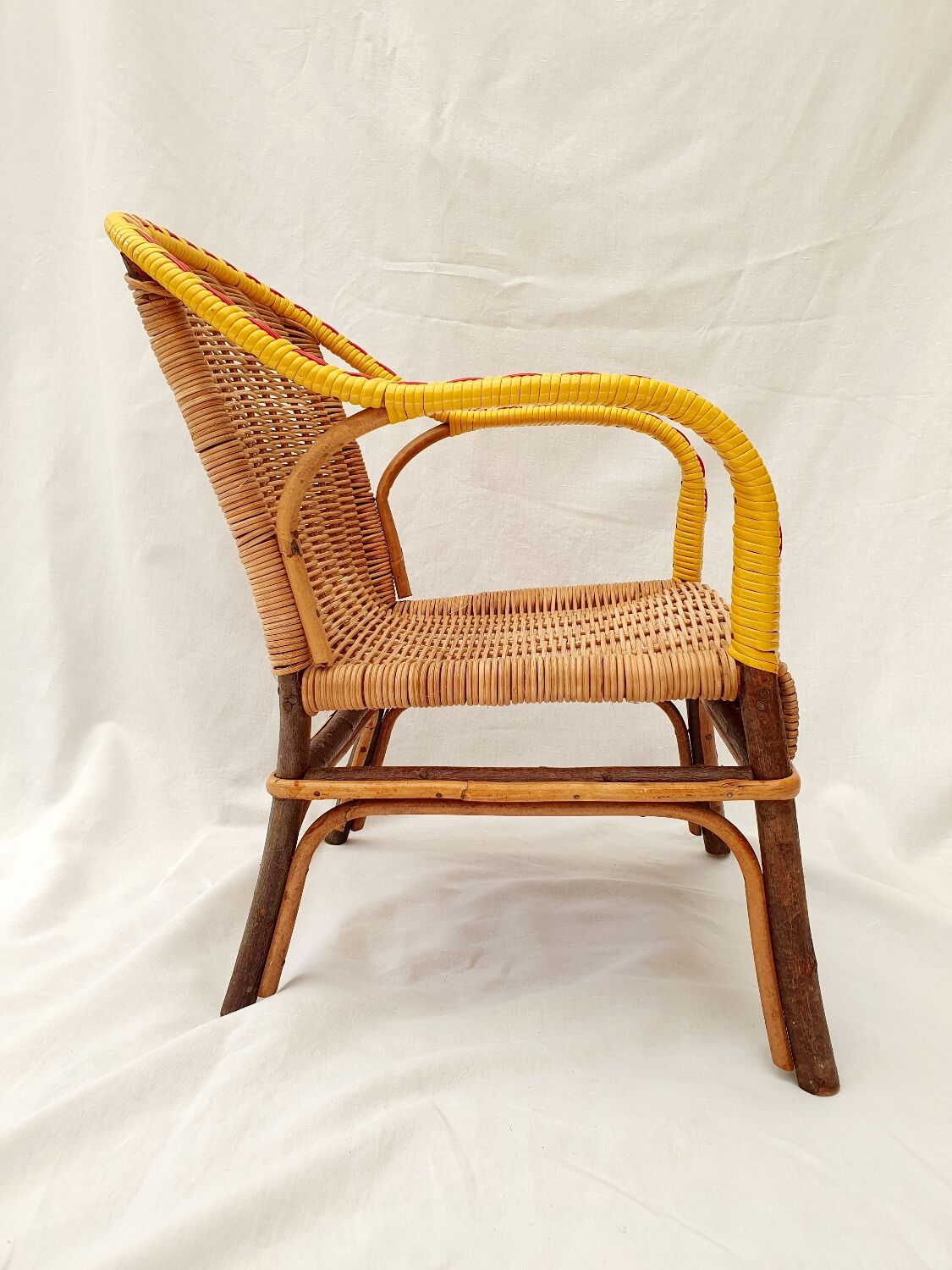 Wicker children's chair
