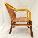 Wicker children's chair