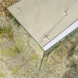 Mirror chest of drawers year 50 vintage art deco