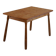 Danish modern birch desk/dining table attributed to Philip Arctander, 1940s.