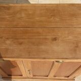 Low furniture two doors in solid oak