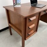 Scandinavian teak desk, circa 1970