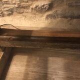 Workshop table, solid wood console