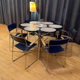 Set of four Sultana chairs, Arrben, Italy, 1970s/1980s