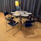 Set of four Sultana chairs, Arrben, Italy, 1970s/1980s