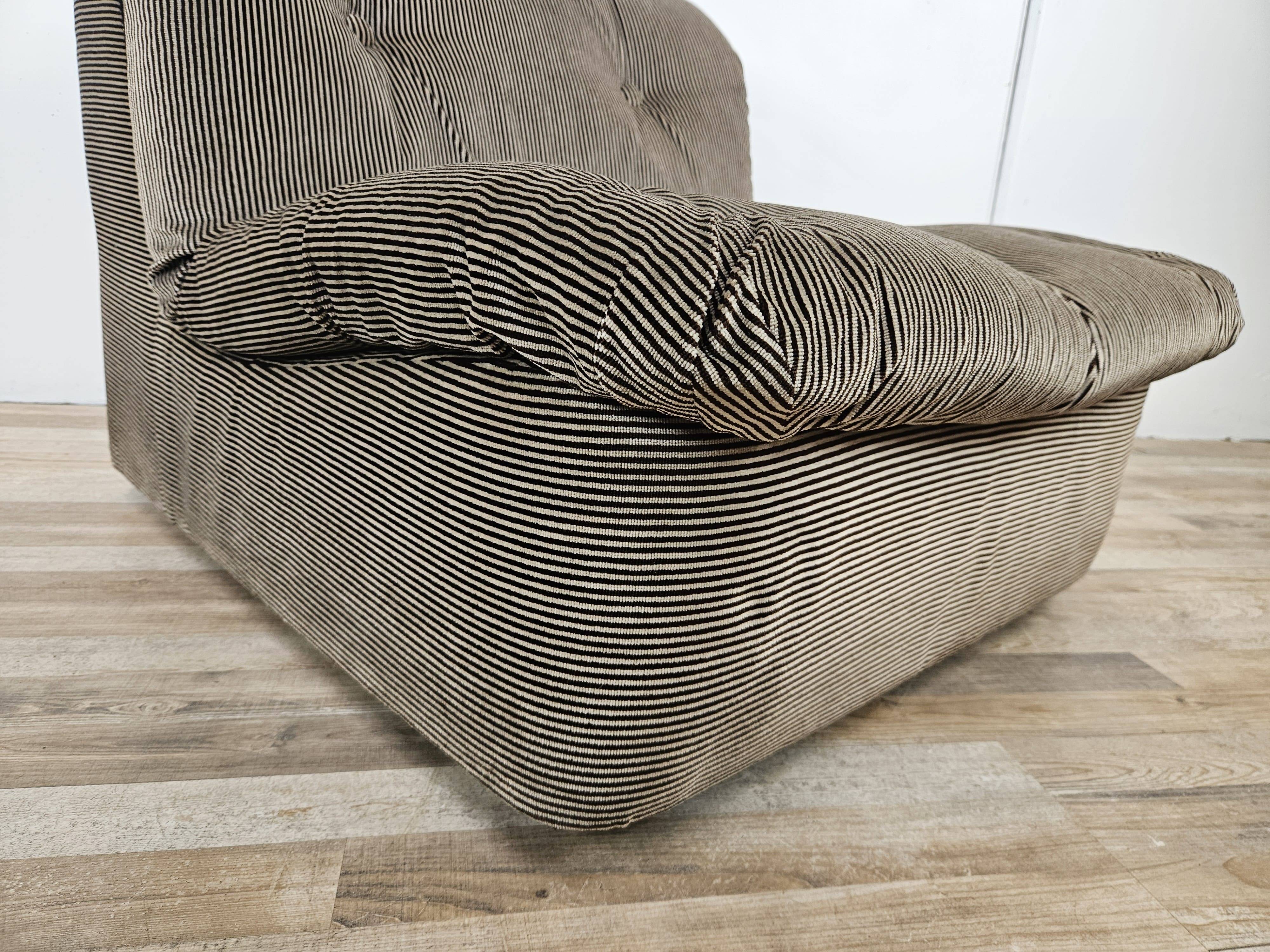 Fauteuil italien vintage des années 70