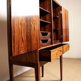 High cabinet, Bar, Danish in rosewood model 6201 by Hans Olsen 1960.