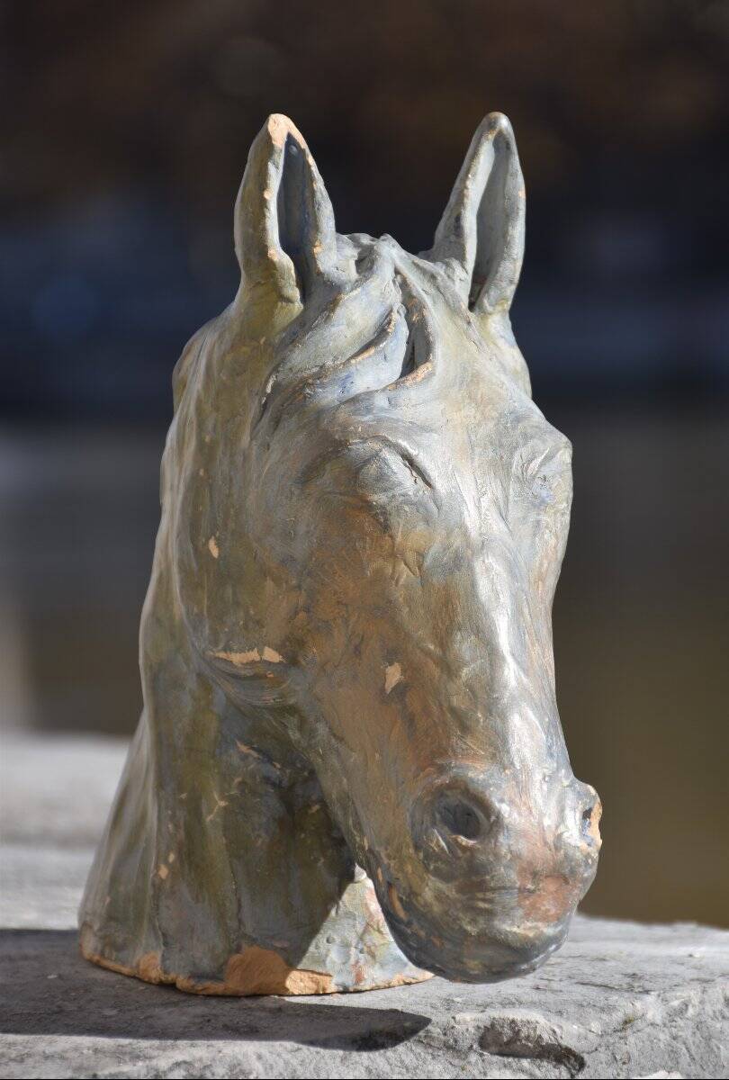 French school, Horse's head (circa 1940)