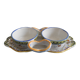 Salt cellar salt pepper cellar earthenware Desvres Géo Martel salt pepper cellar