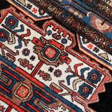 Tapis ancien fait main Malayer 123cm x 199cm - 1C999