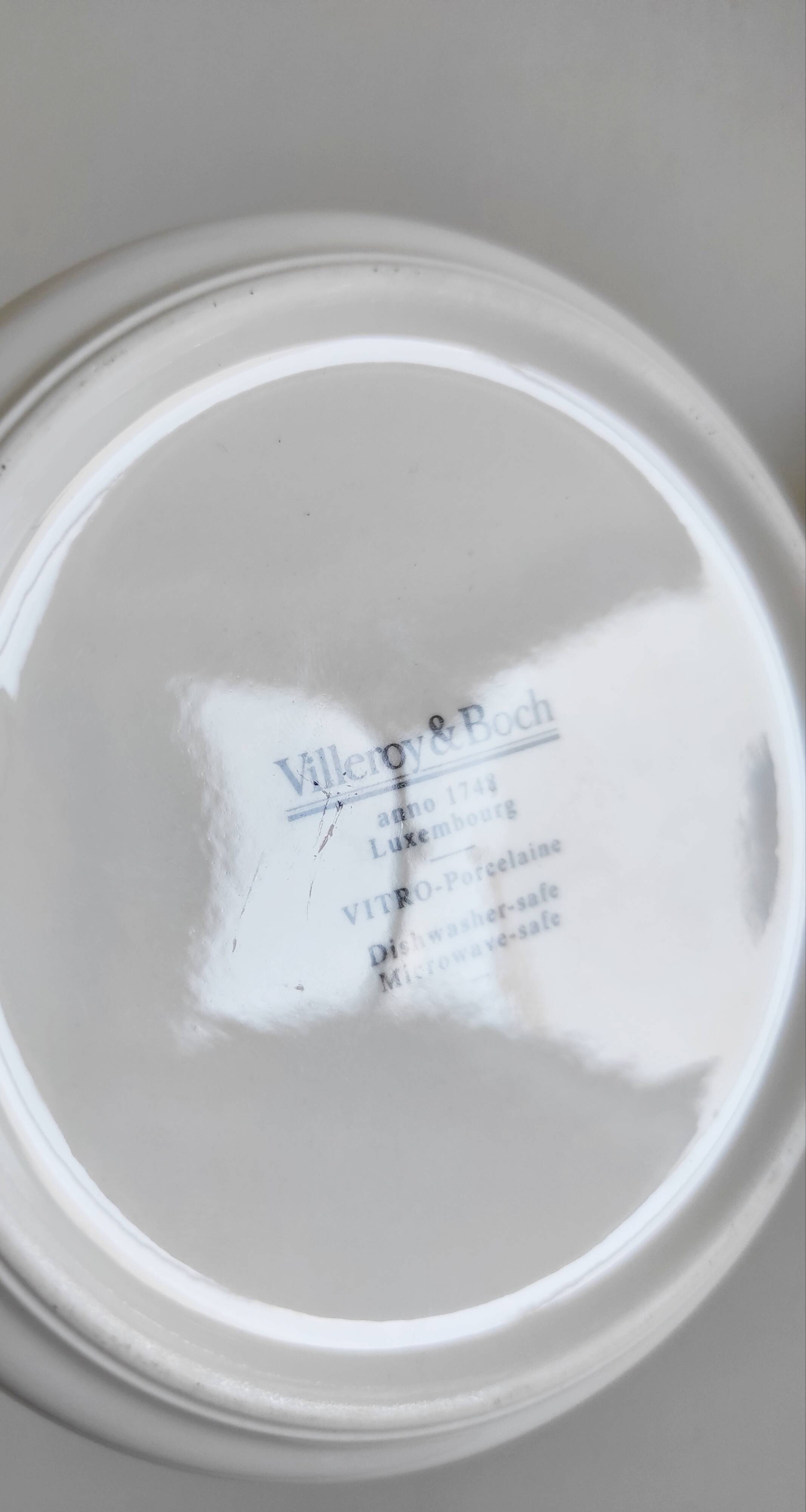 Boîte Villeroy et Boch porcelaine Laplau