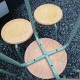 6 industrial stools