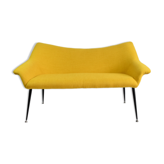 Vintage two-seater sofa, german democratic republic, 1960