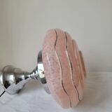 Pink Clichy glass ceiling light