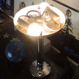 Vintage style all-chrome lamp