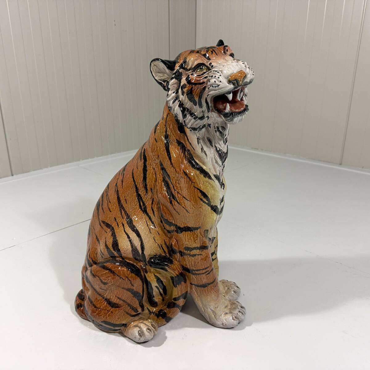 Large Italian ceramic tiger 1970’s