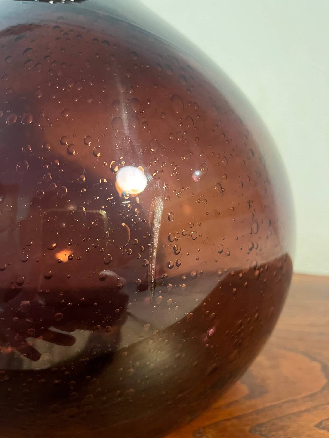 Demijohn carboy vase glassware BIOT France