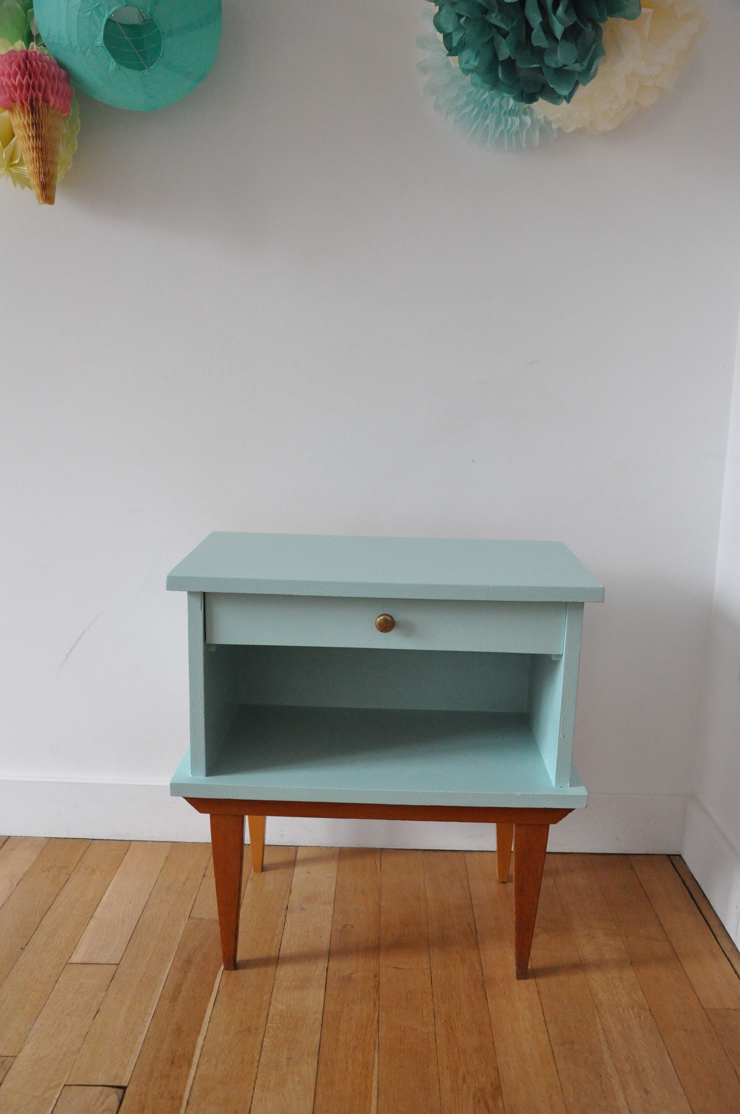 Table de chevet vintage