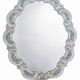 Rococo mirror in floral and gilded Saxon porcelain – Louis XV style
