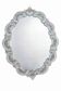 Rococo mirror in floral and gilded Saxon porcelain – Louis XV style