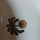 7 assiettes plates Terre de fer