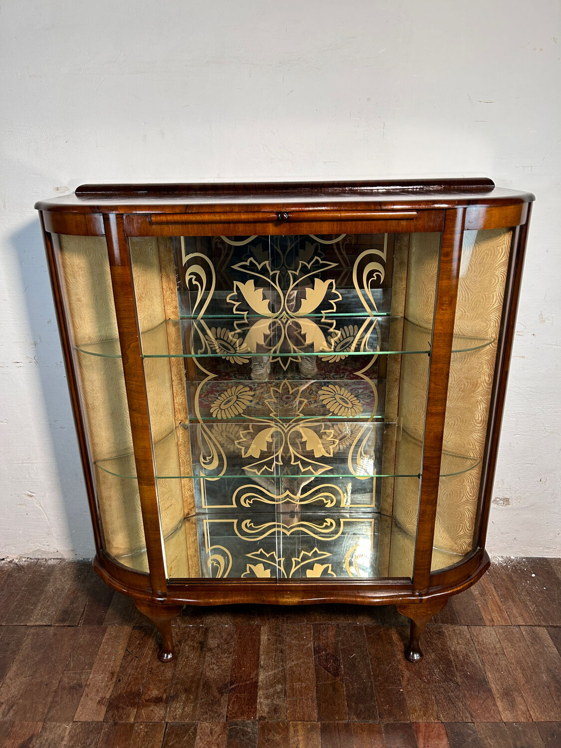 Art Deco Vintage Brocante Display Cabinet Cocktail Bar 1930
