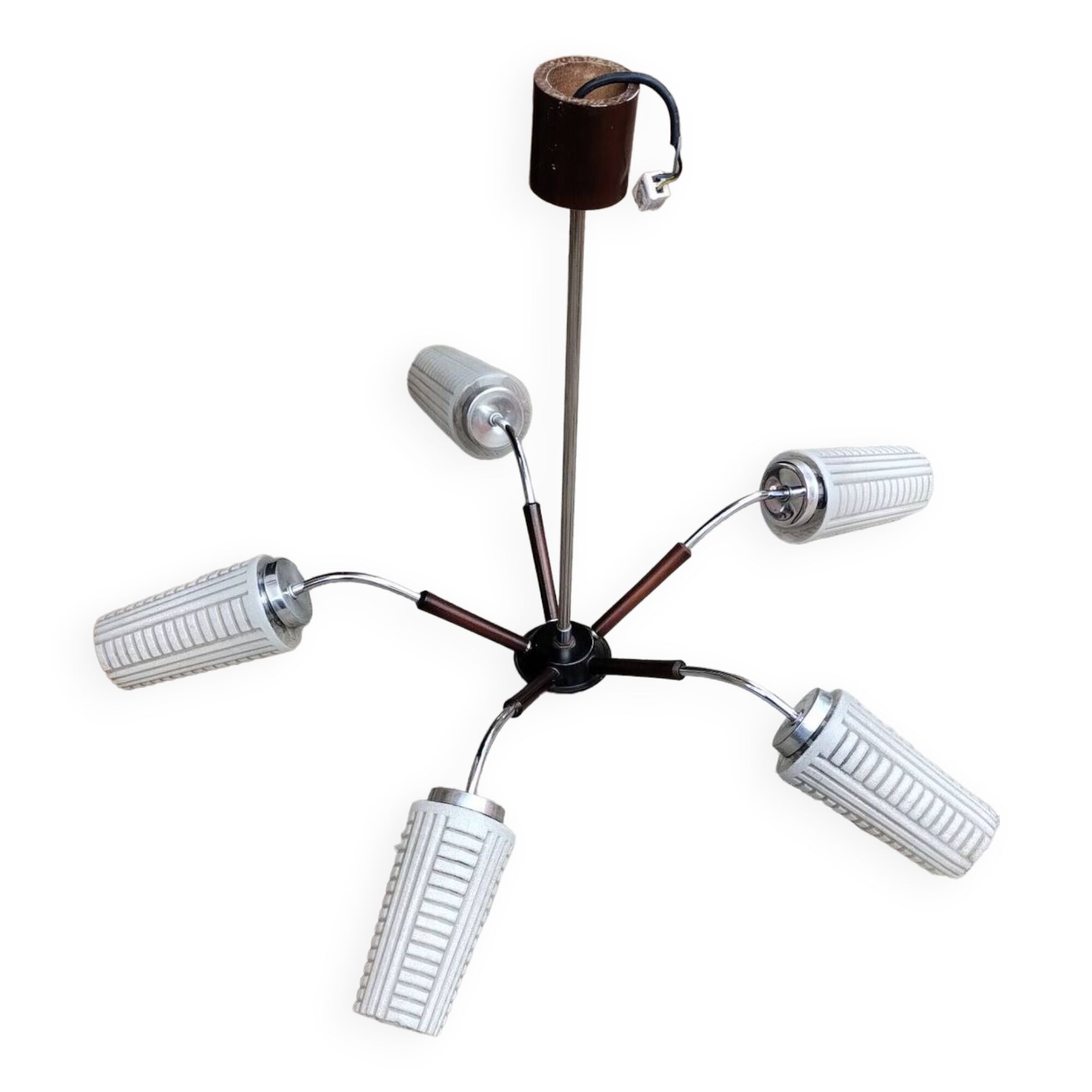 Lustre à 5 branches année 50