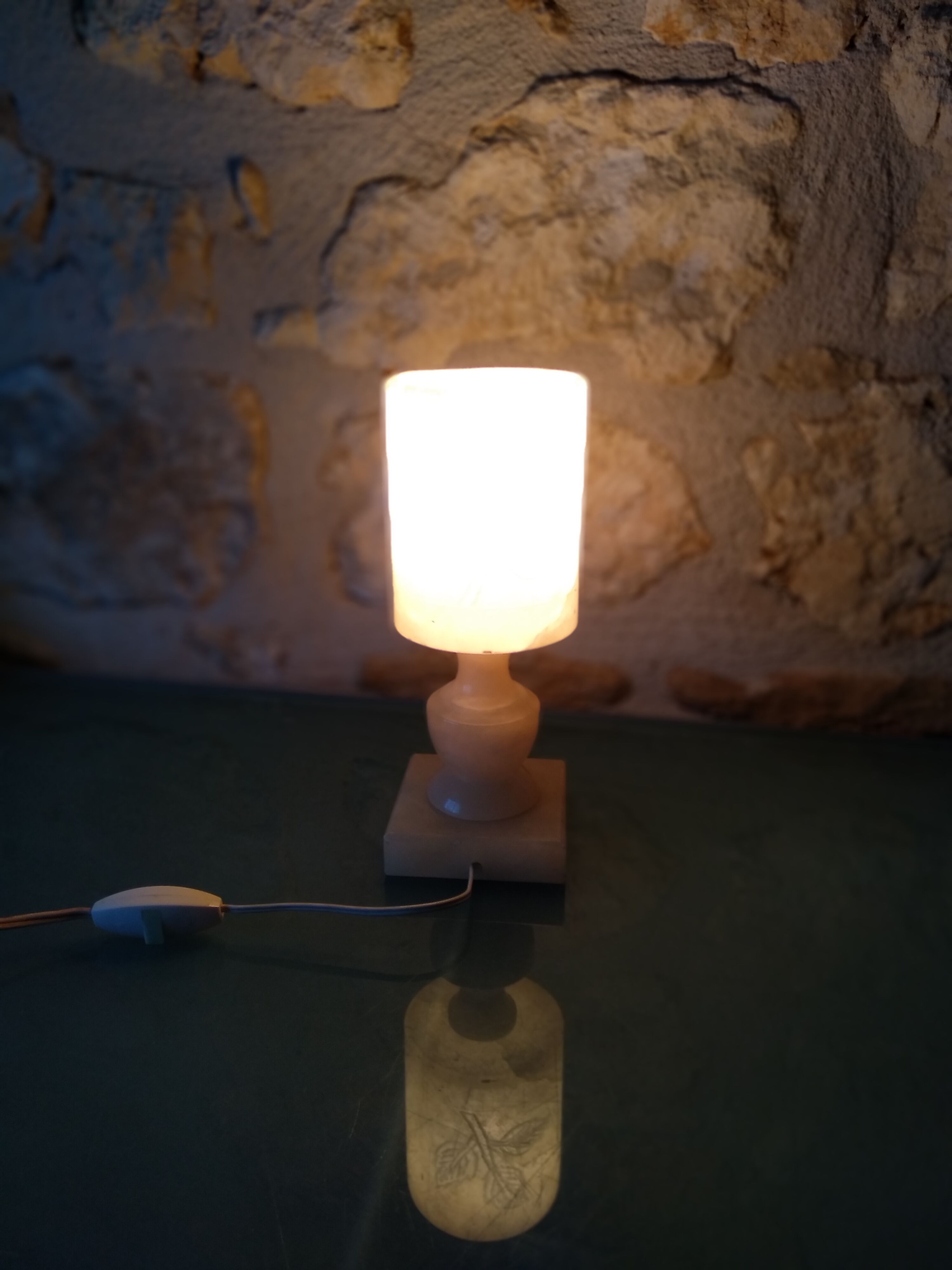 Albatre lamp