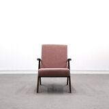 Mid Century Easy Chair Model B - 310 Var in Pink Boucle