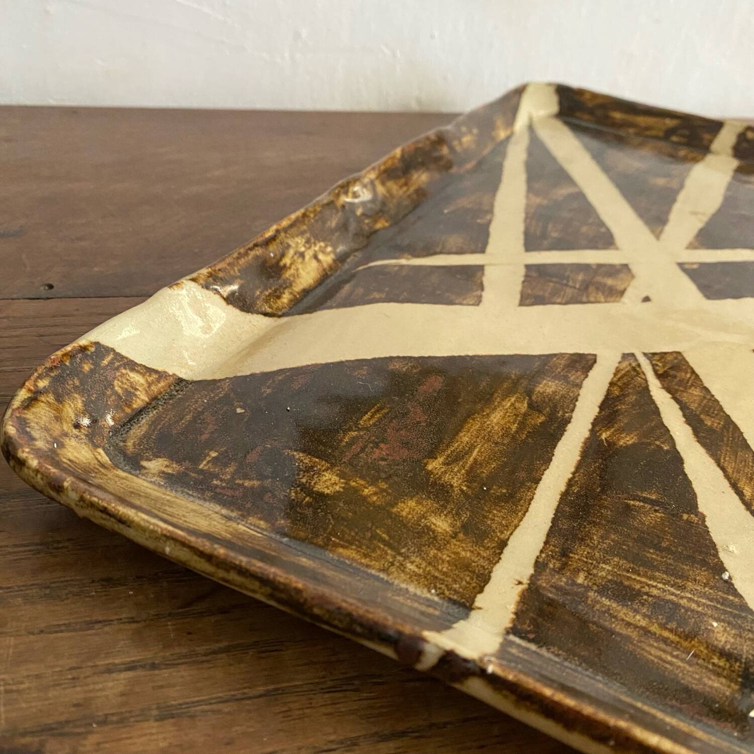 Handmade ceramic tray