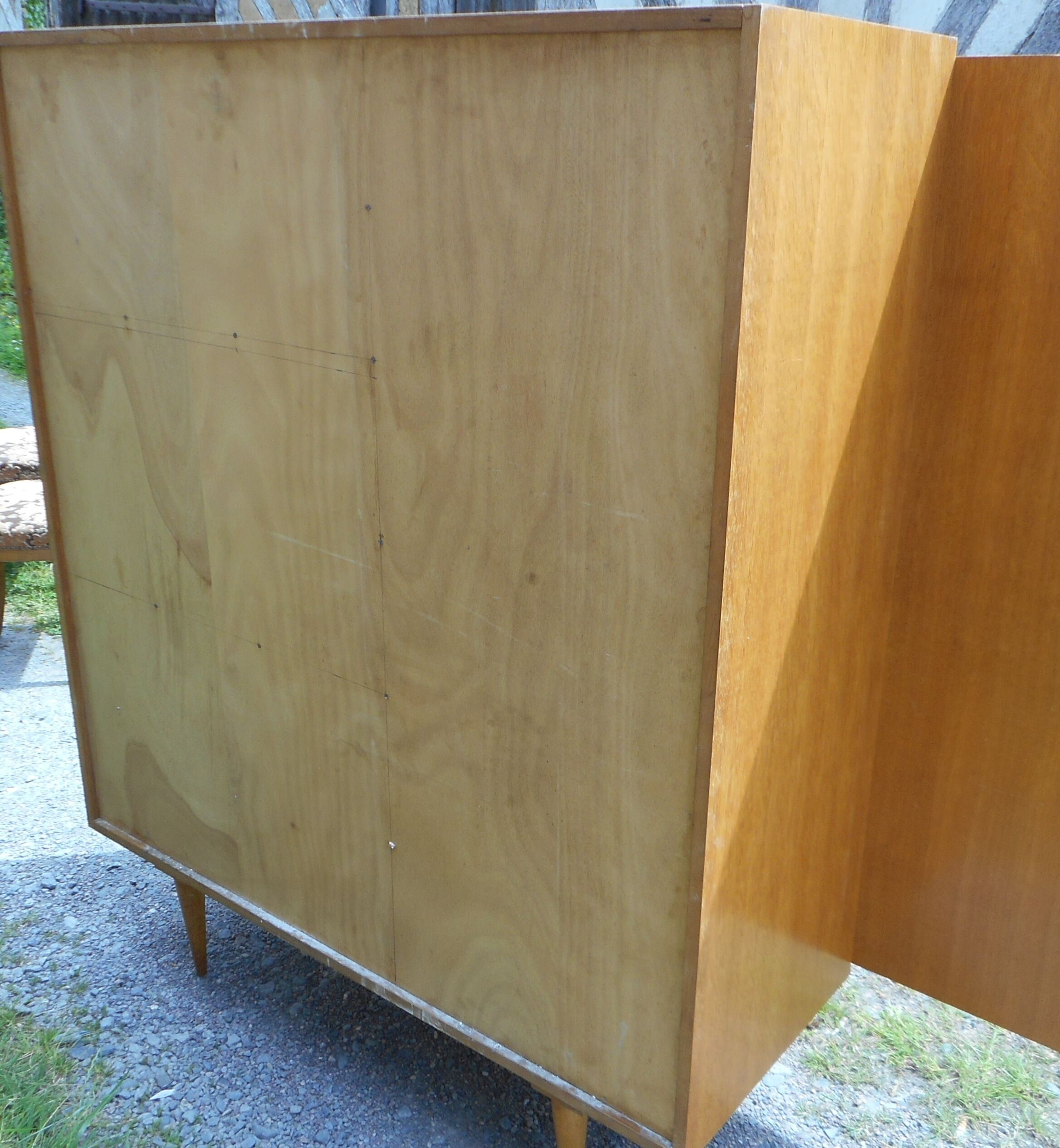 Vintage Secretary years 50/60 oak