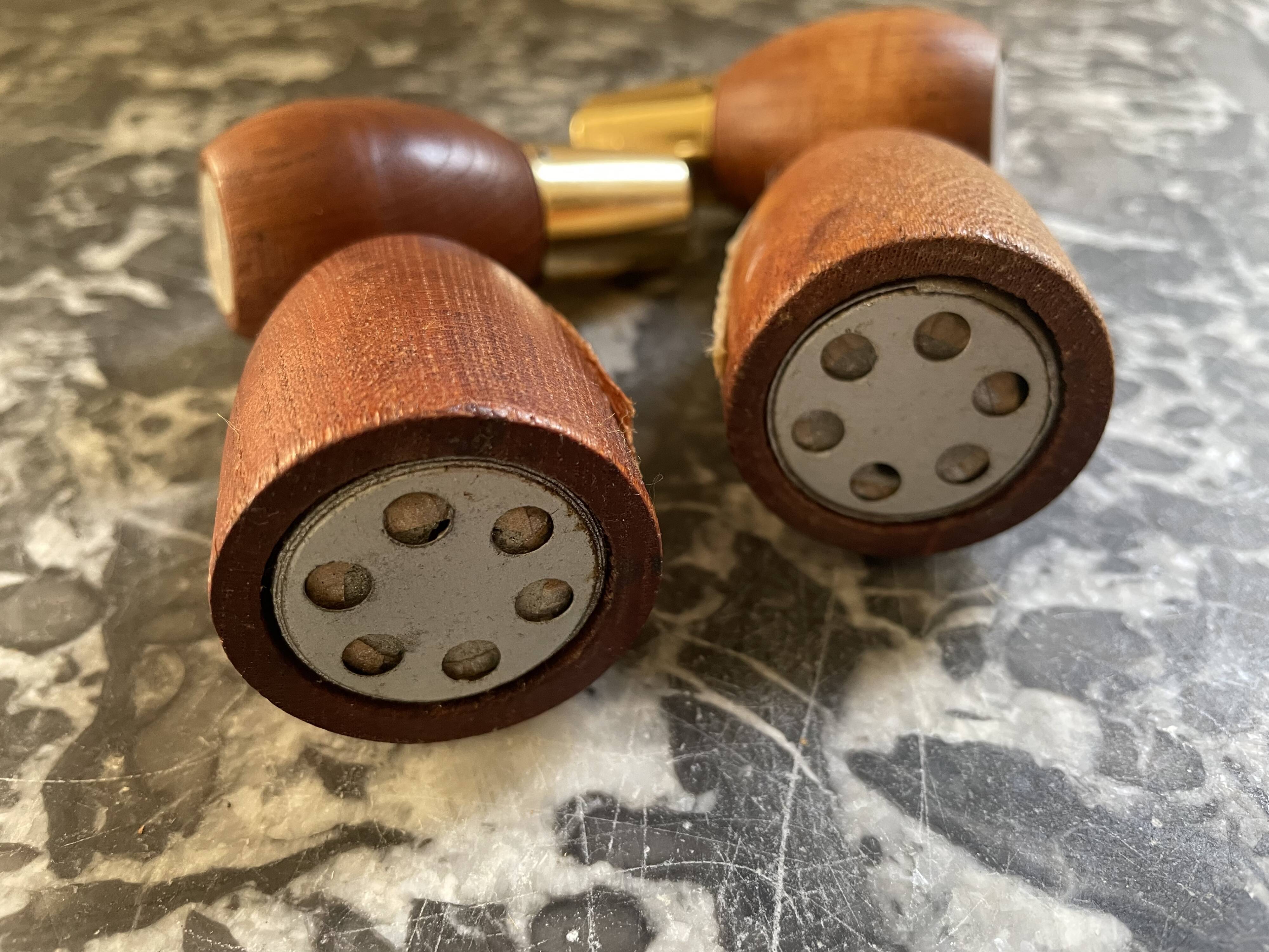 Scandinavian saliere & pepper duo