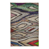 Handwoven Turkish Recycled Boho Rug 205 cm x 313 cm