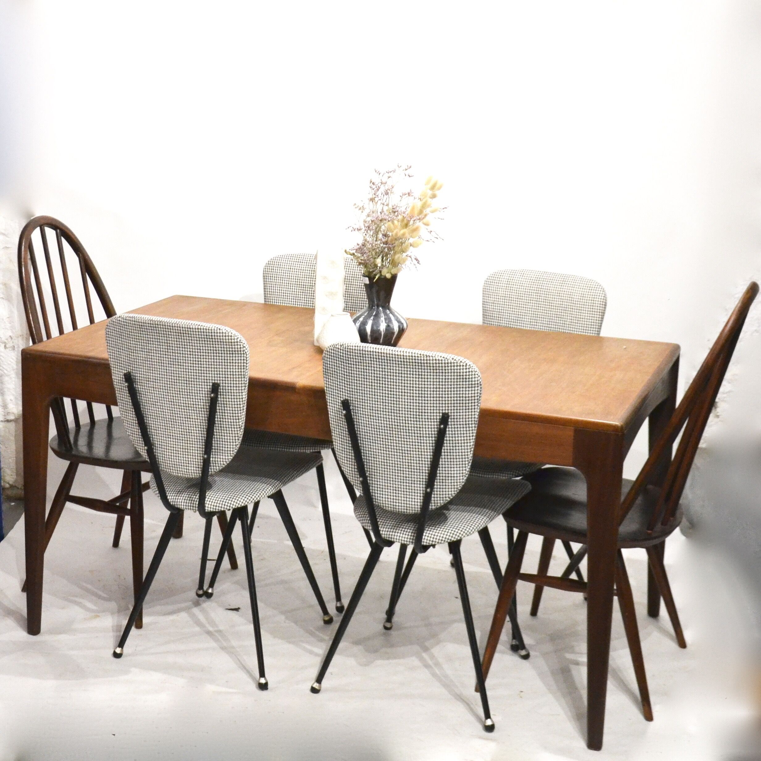 Scandinavian teak dining table