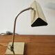 1970s brass banker’s desk lamp