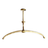 Patère-cintre murale en bronze doré