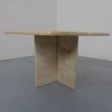 Italian Travertine Coffee Table, 1970s