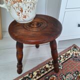 Vintage tripod stool