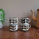 La Redoute x Selency lot 4 tasses Rambouillet Boch
