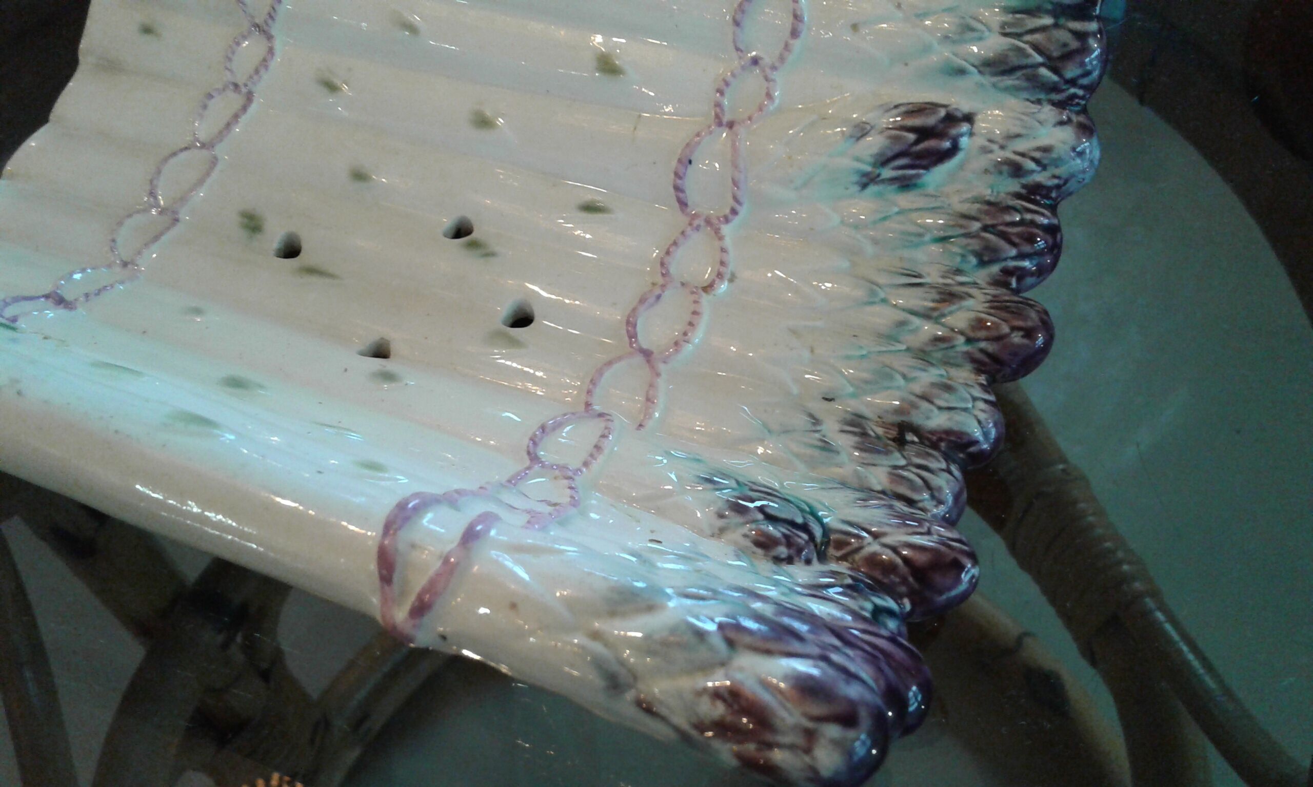 Asparagus dish. slurry