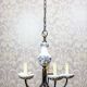 Faience Pendant Lamp, 1960s