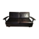 Jean-Michel Wilmotte black leather sofa, Washington model
