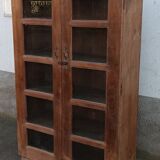 Wooden glass cabinet
