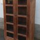 Wooden glass cabinet