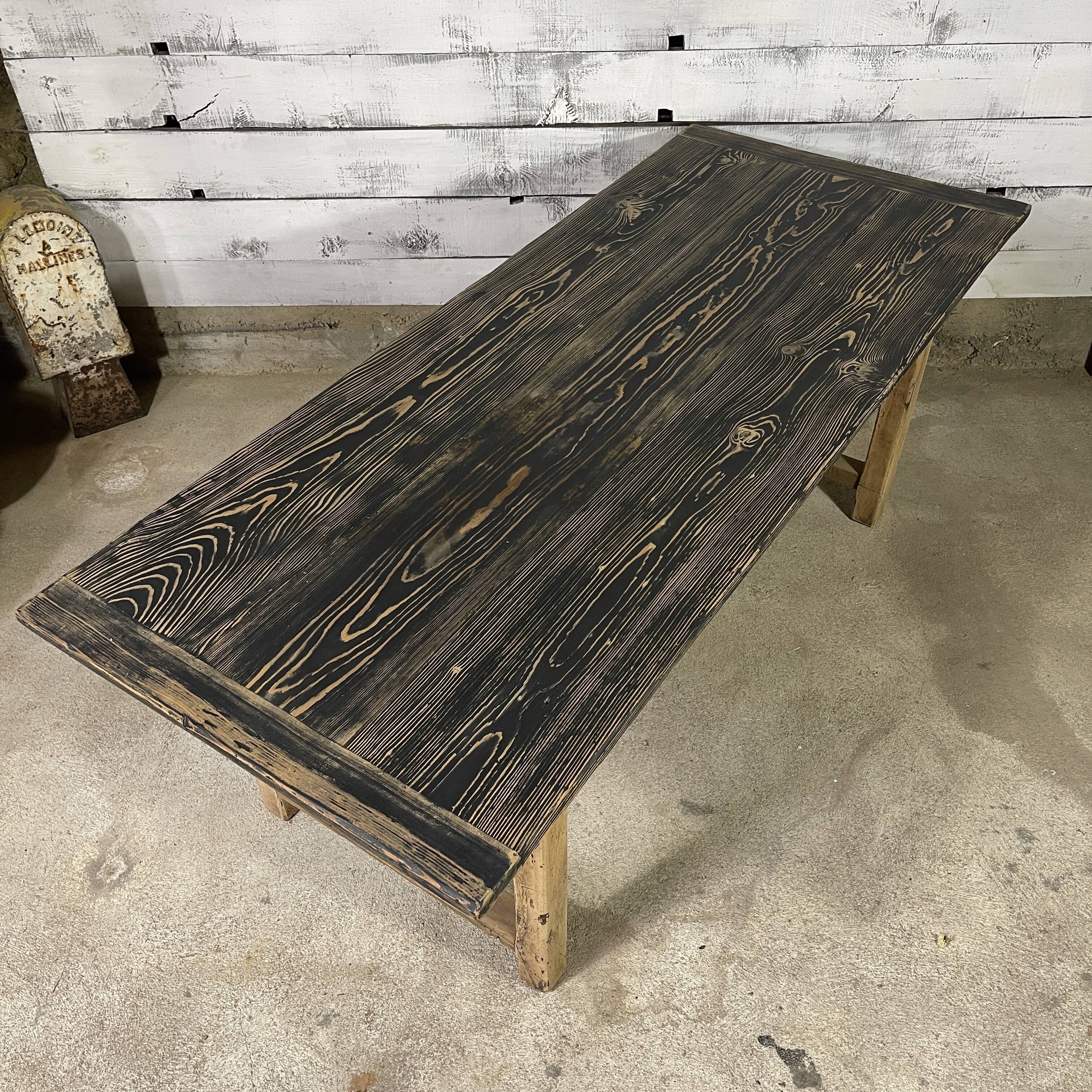 Old farmhouse table