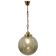 Midcentury Glass Pendant from Kamenicky Senov, 1970s