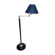Floor lamp  brass and black iron