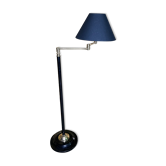 Floor lamp  brass and black iron